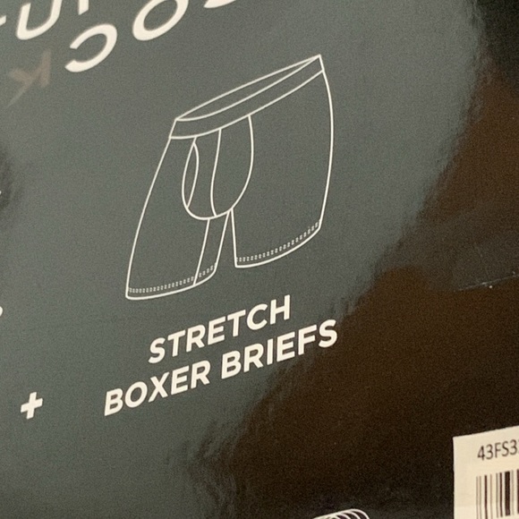 Funky Socks Men's Donut Print 2 Pair Crew Socks + Stretch Boxer Briefs Boxed Set - Picture 5 of 10